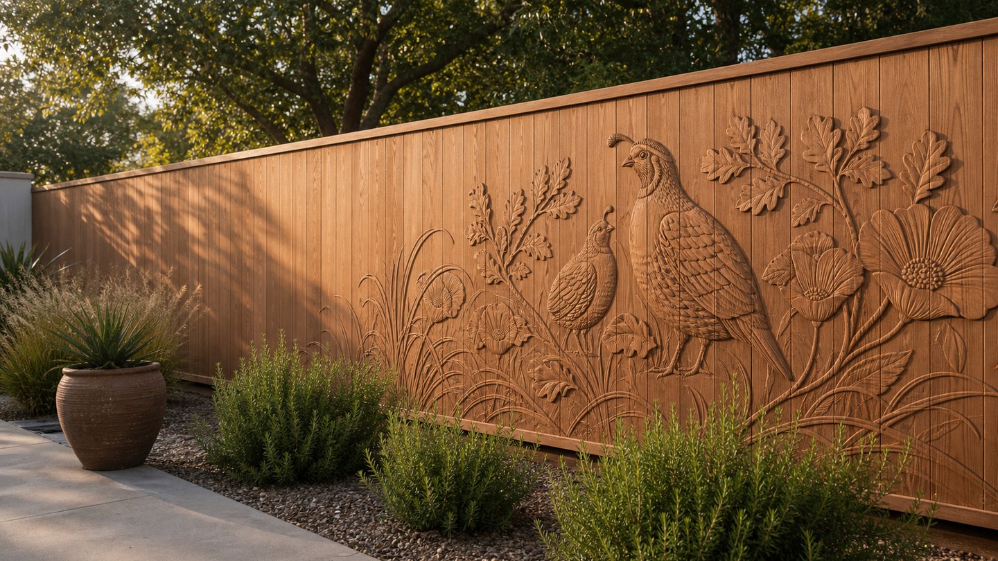 CNC-milled relief · no paint