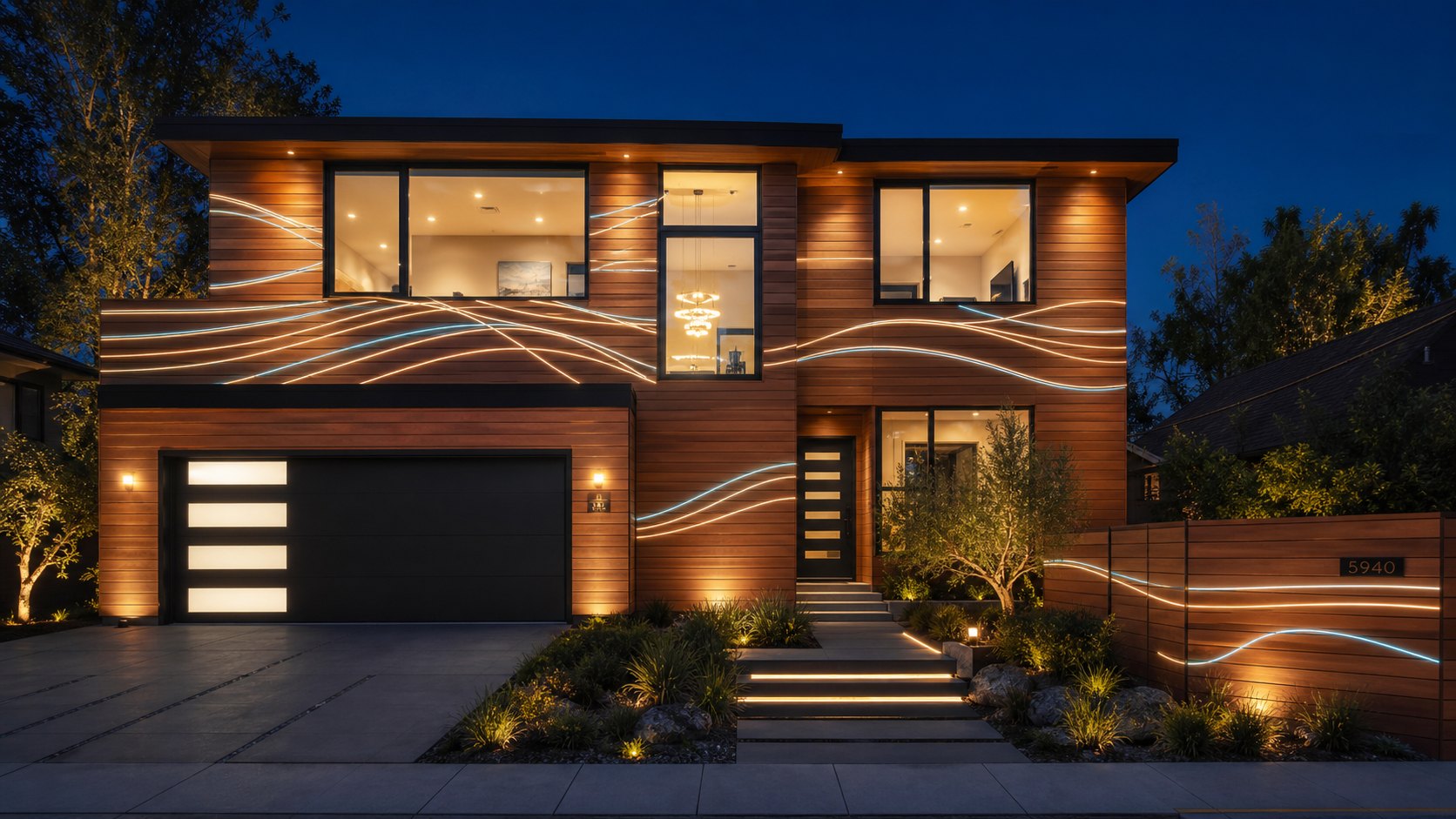 LED facade
